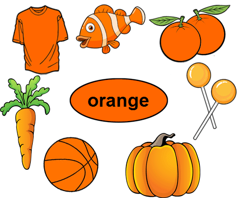 october clipart orange objects