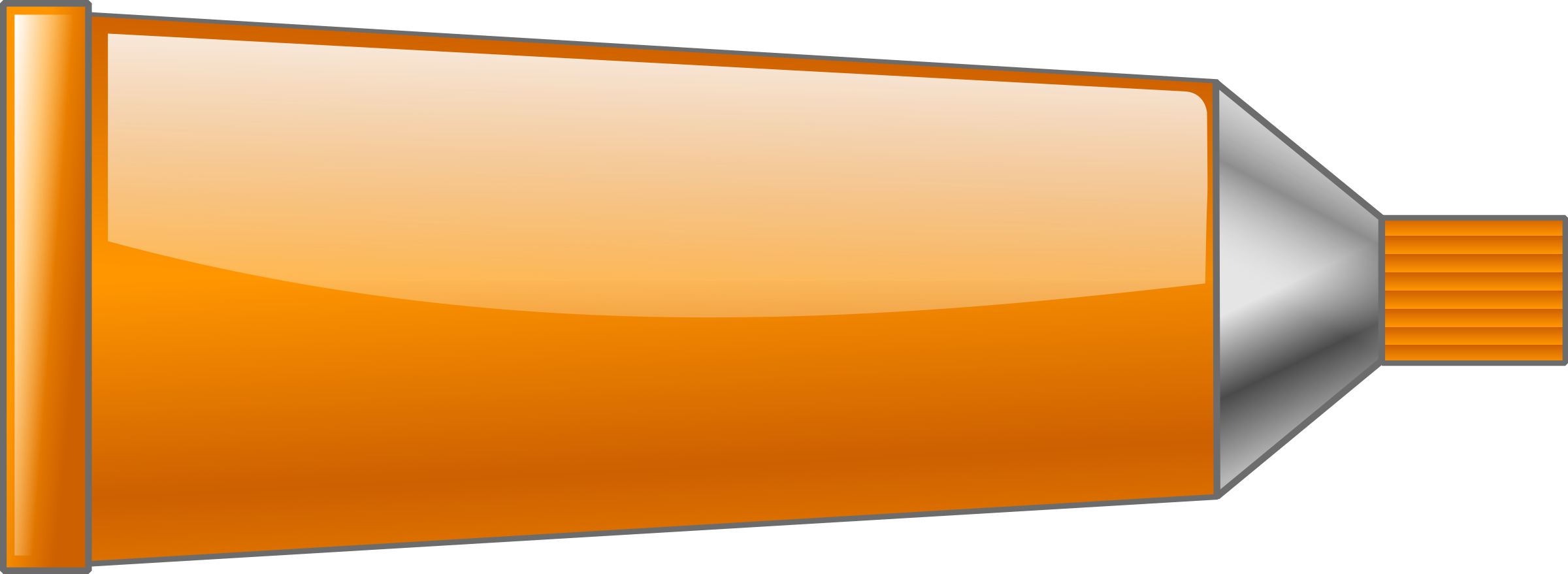 october clipart orange colored