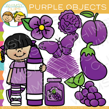 color clipart purple