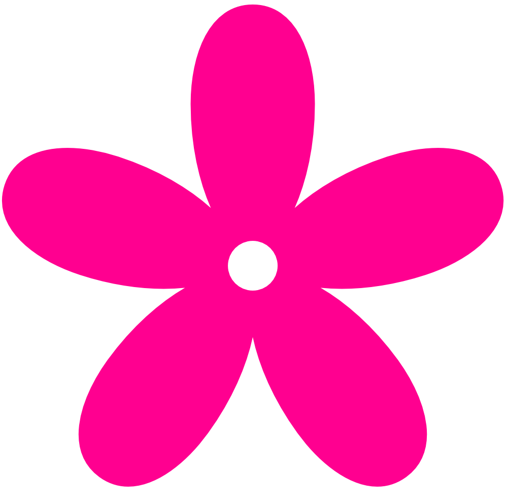 coloring clipart flower