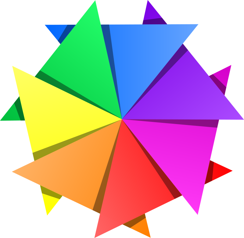 colors clipart star