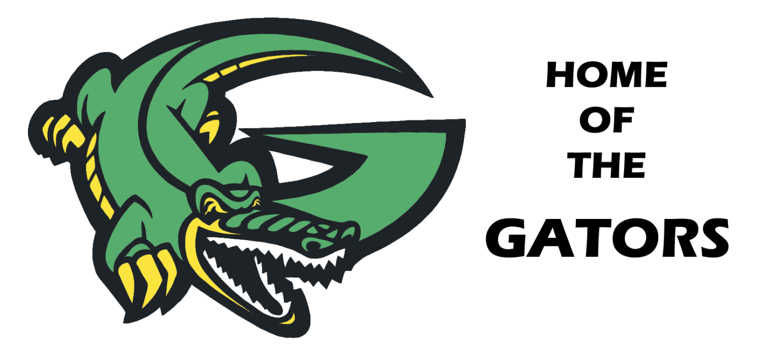 Cropped logo color png. Gator clipart volleyball
