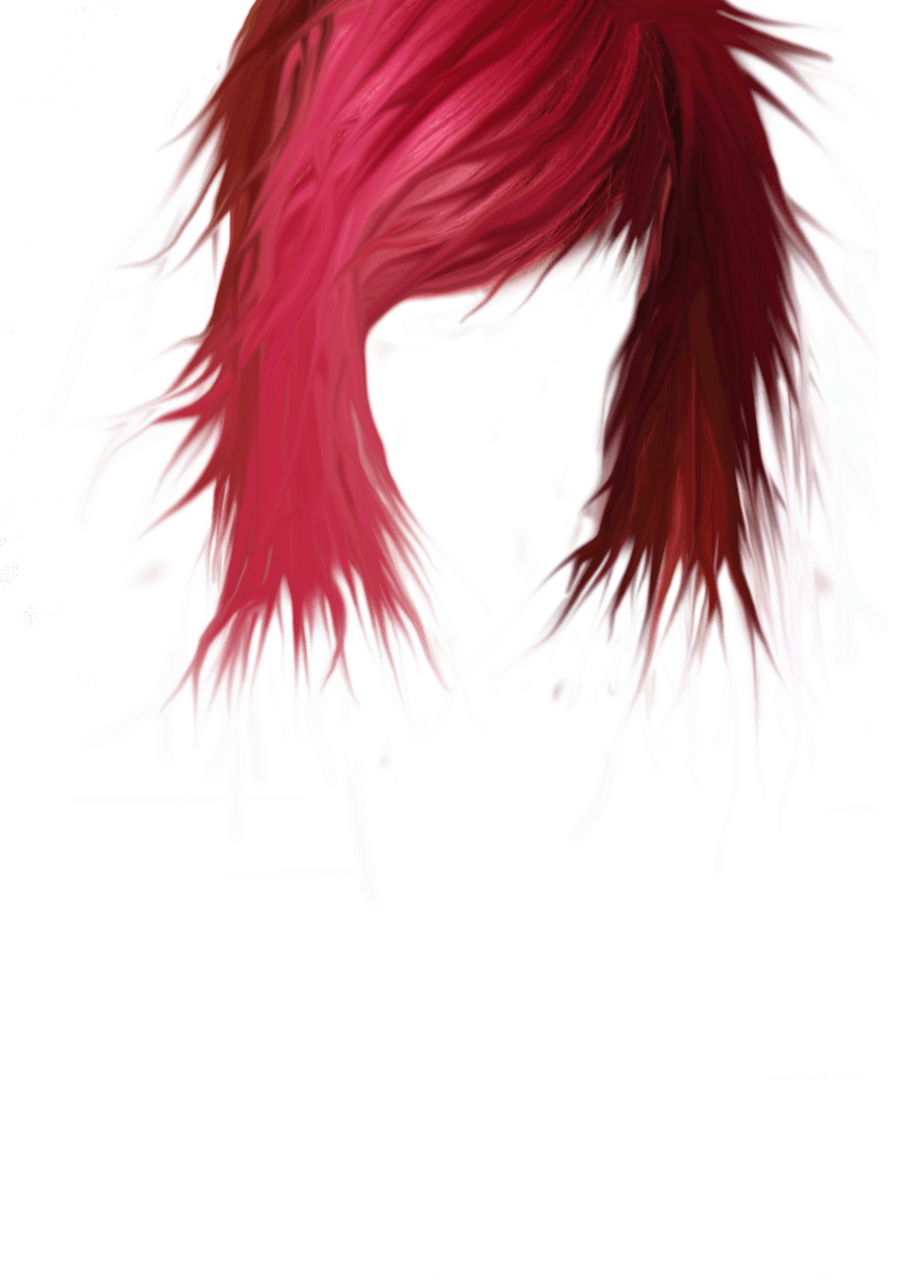 Pink women png image. Hair clipart ginger hair