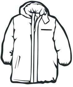 jacket clipart drawn
