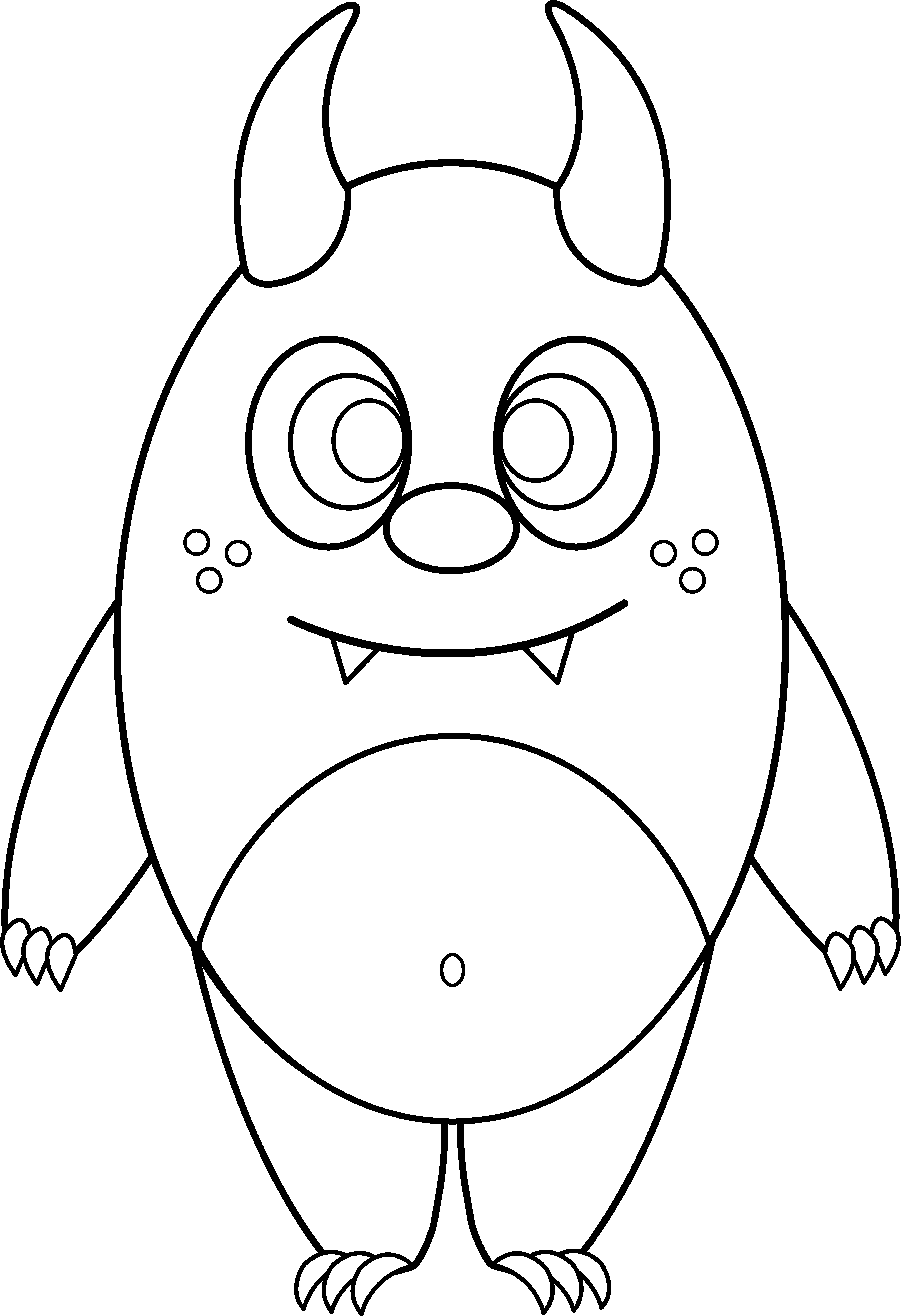 monster clipart imaginary animal