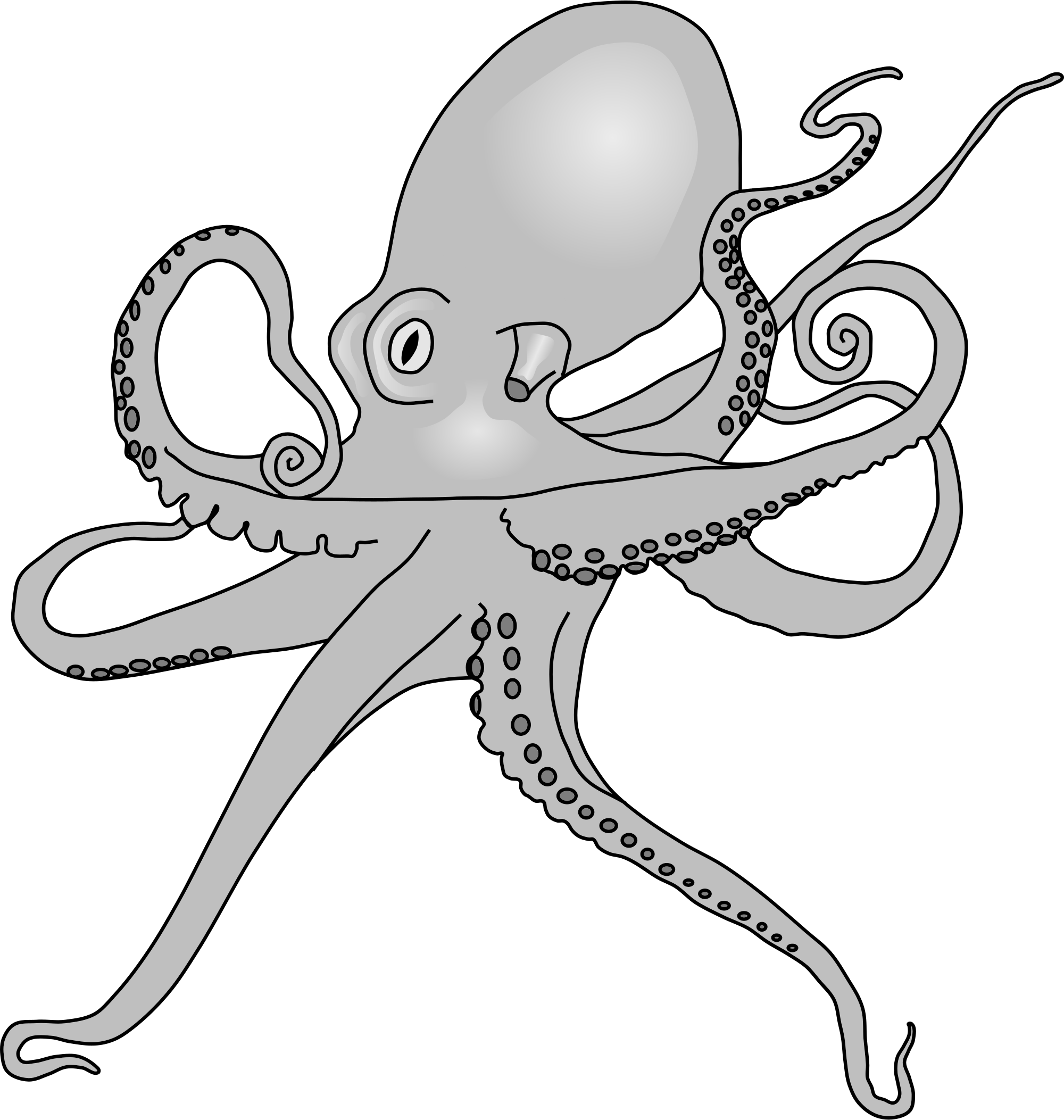 octopus clipart leg