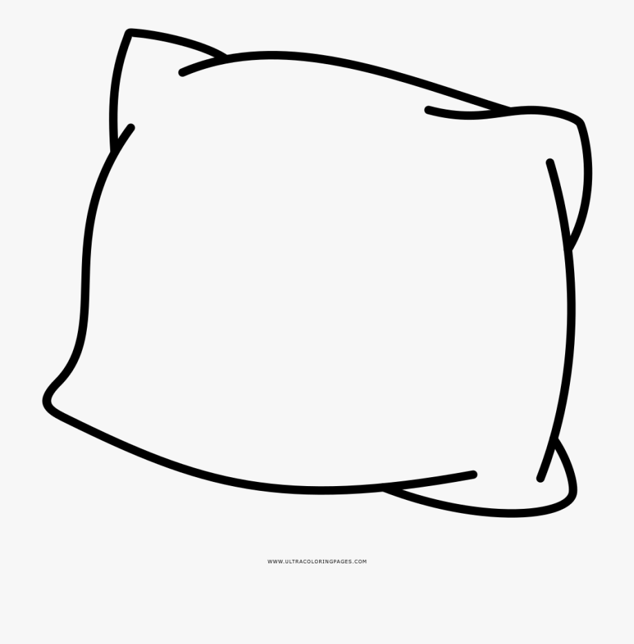 coloring clipart pillow
