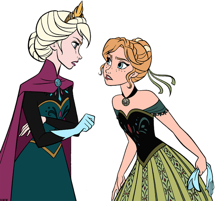 coloring clipart princess