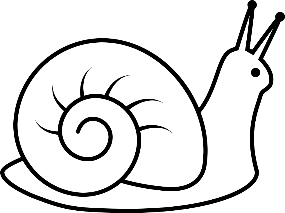  collection of drawing. Coloring clipart snail