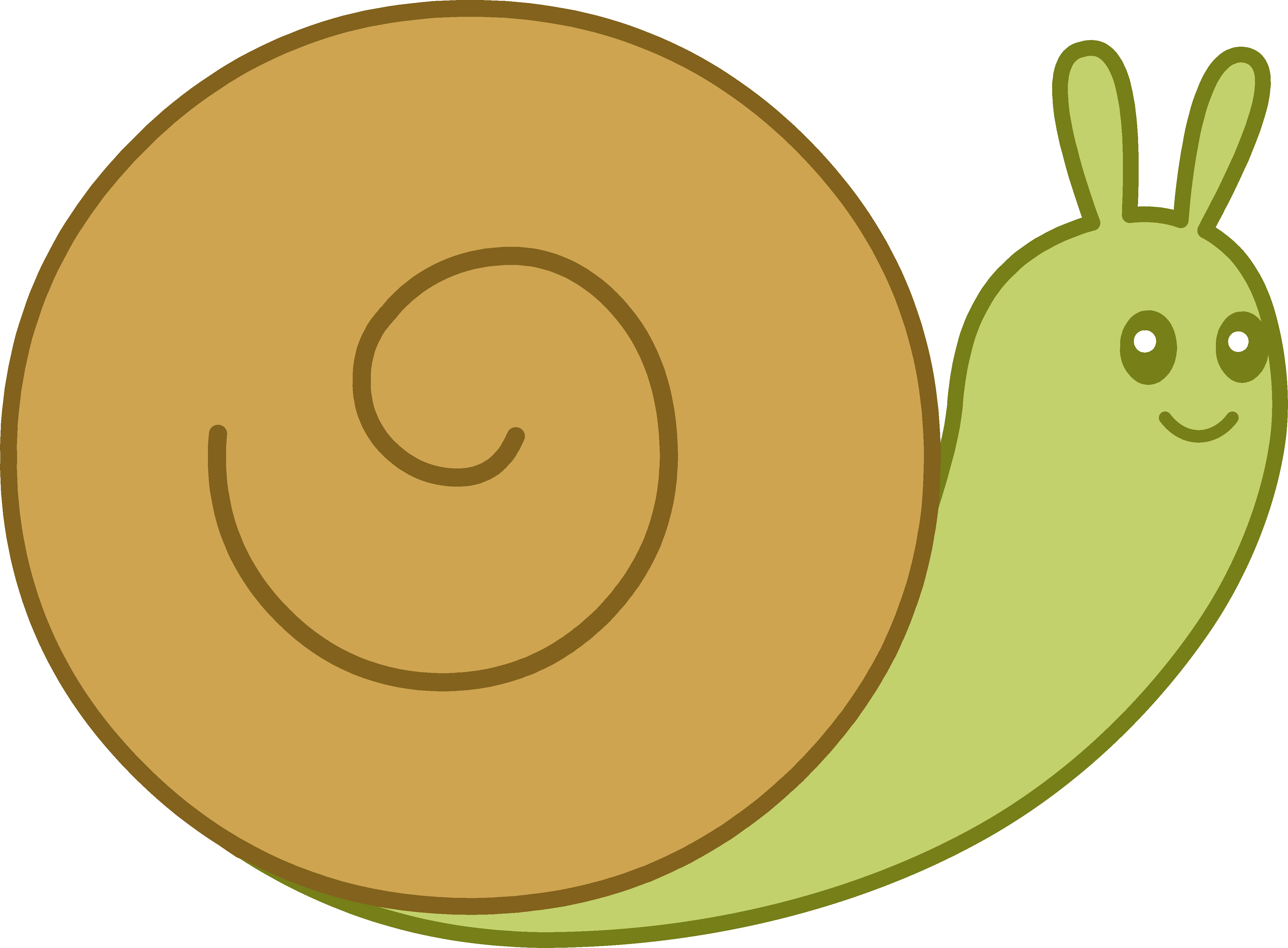 Coloring clipart snail. K ptal lat a
