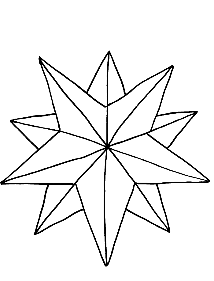 coloring clipart star