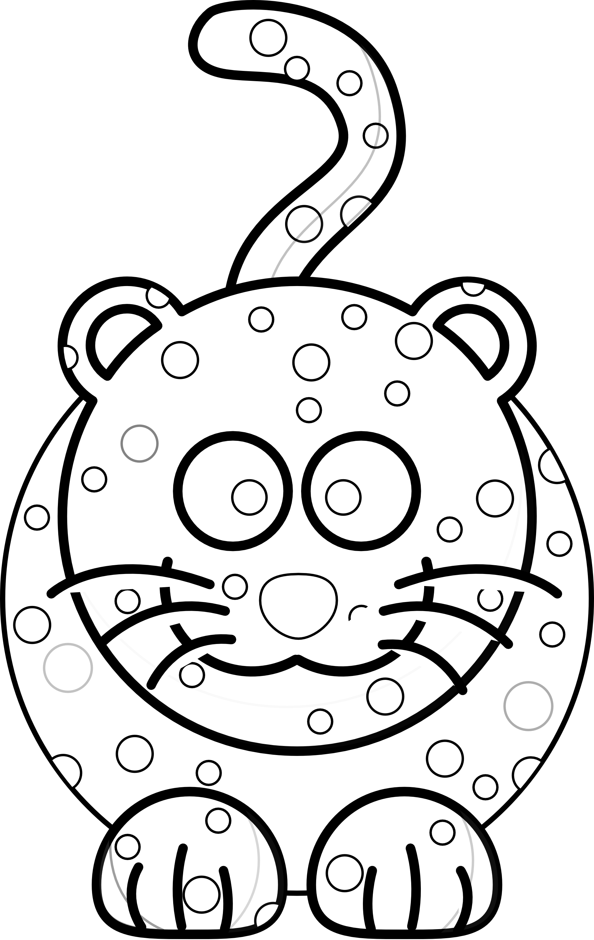 coloring clipart toy