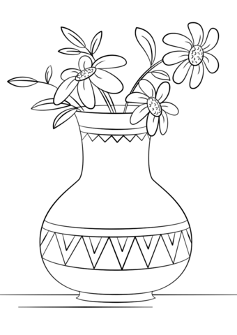 vase clipart printable