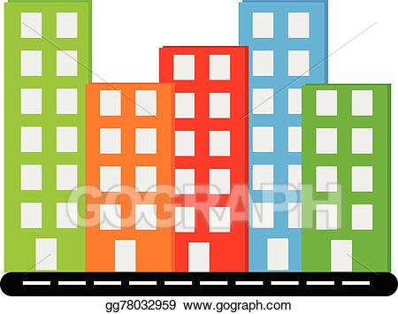 colors clipart building