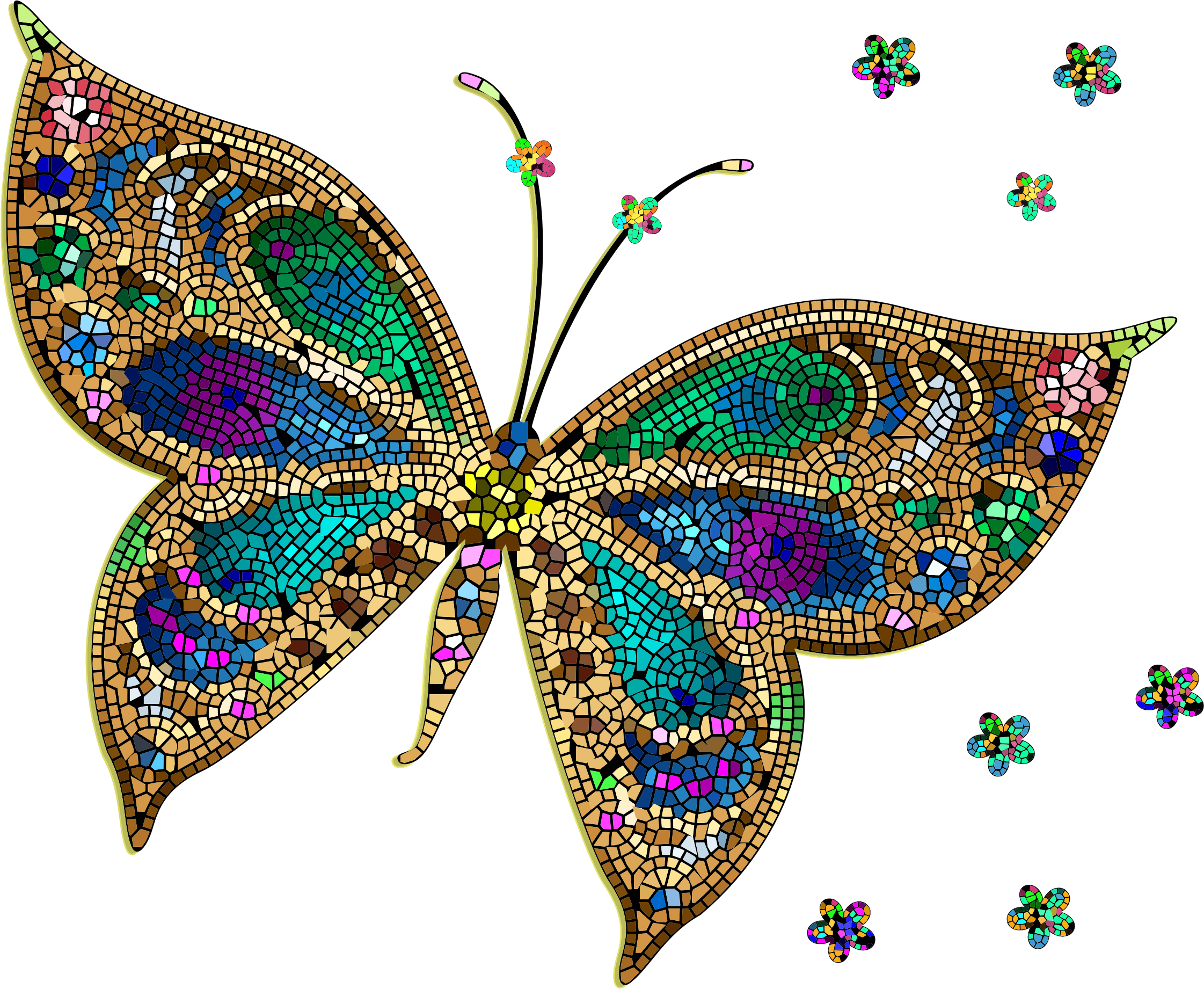 Download Colors clipart butterfly, Colors butterfly Transparent ...