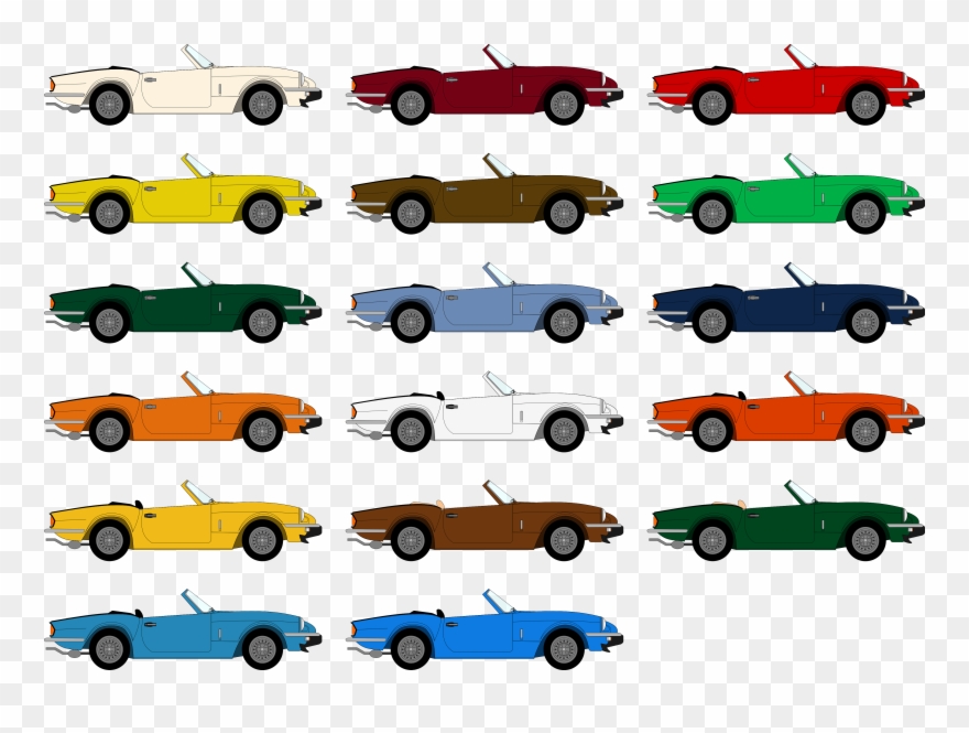 colors clipart car