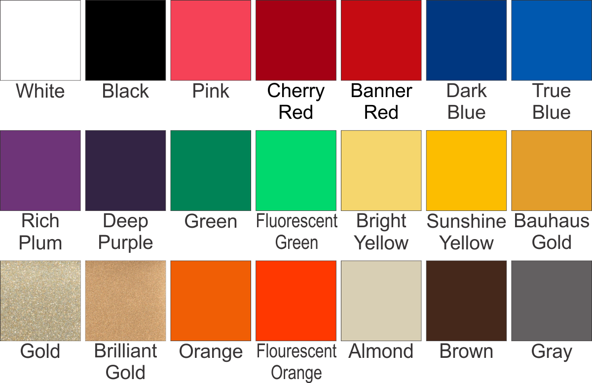 colors clipart color chart