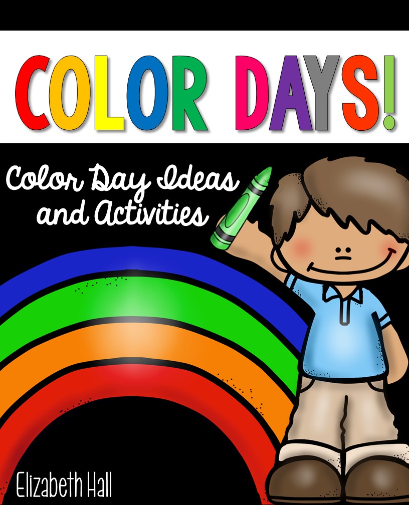 Colors clipart day. Color activities pin it
