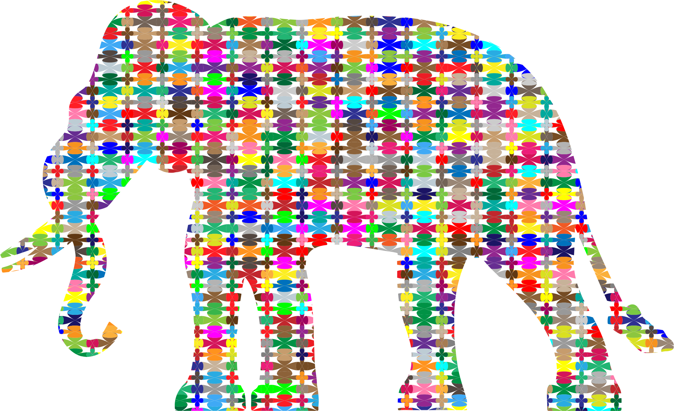 elephants clipart pastel