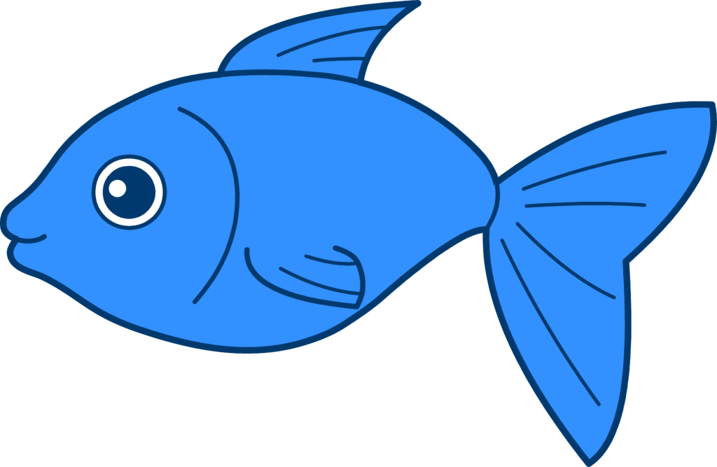 colors clipart fish