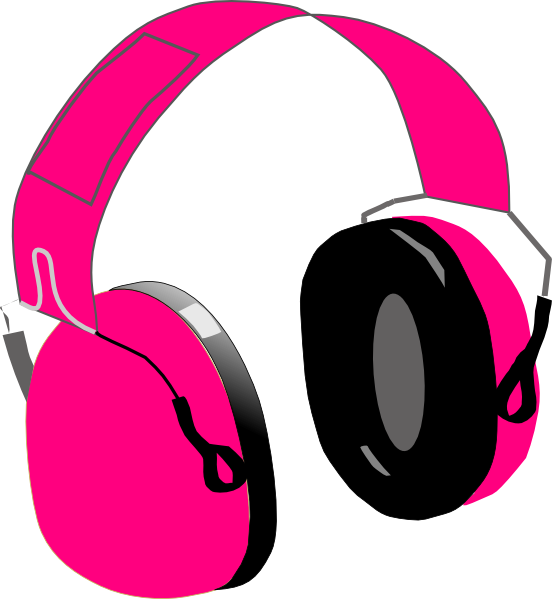 colors clipart headphone