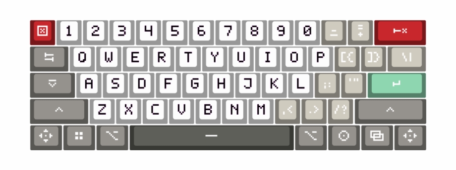 keyboard clipart colorful keyboard