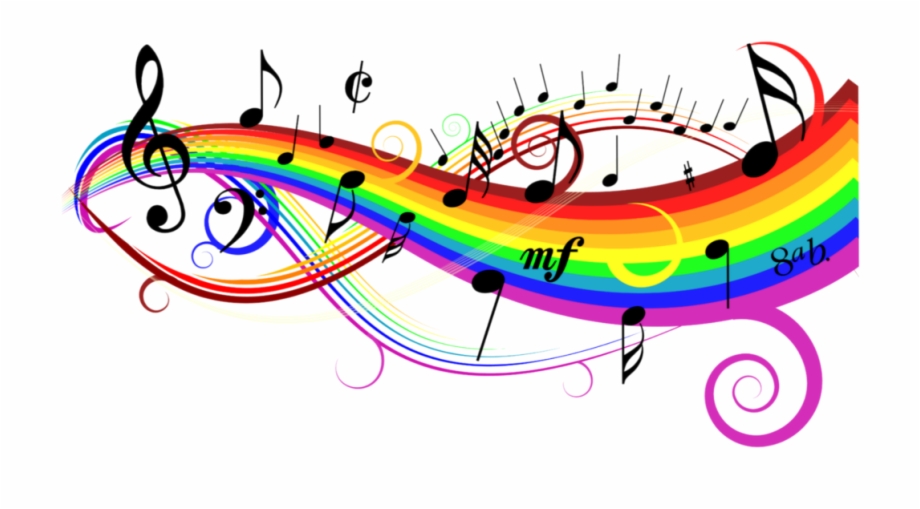 colors clipart music