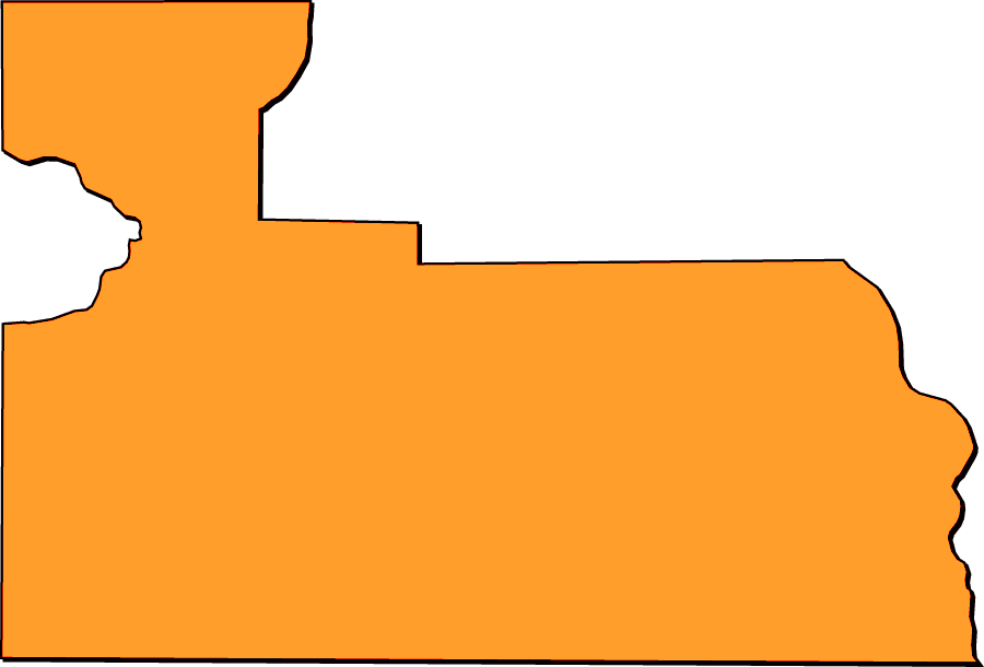 Orange county style maps. Florida clipart orenge