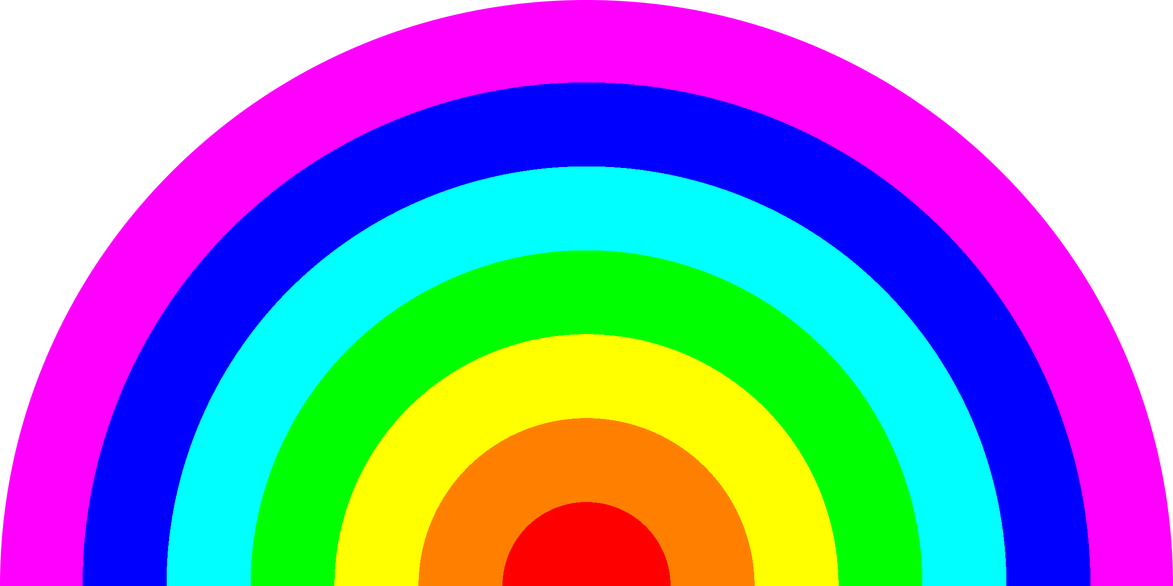 colors clipart rainbow