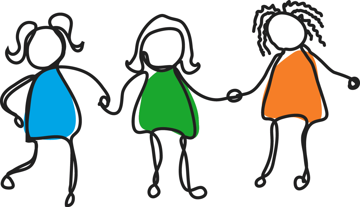 Personality dimensions a family. Young clipart three daughter