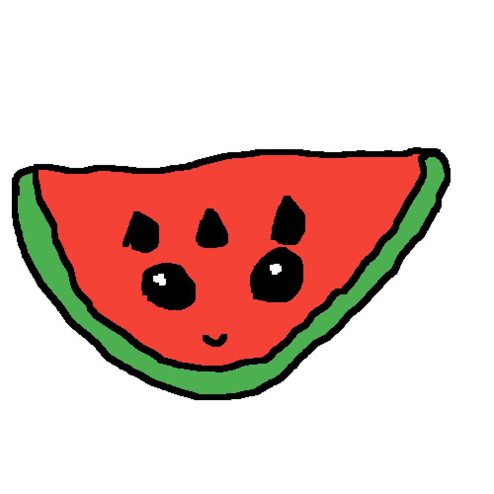 colors clipart watermelon