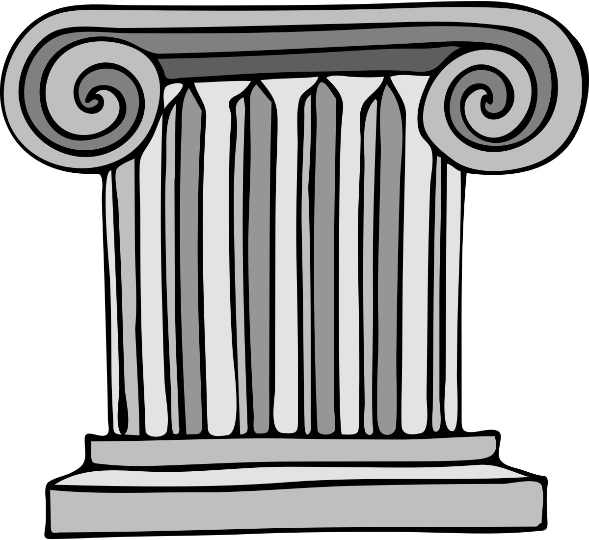 column clipart athens ancient