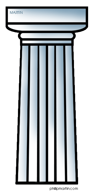 column clipart doric column