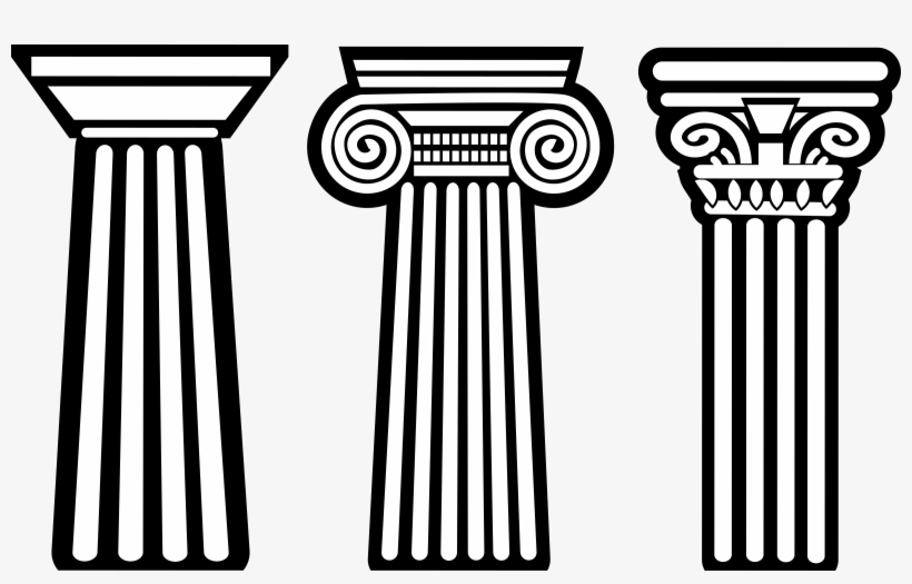 column clipart grecian