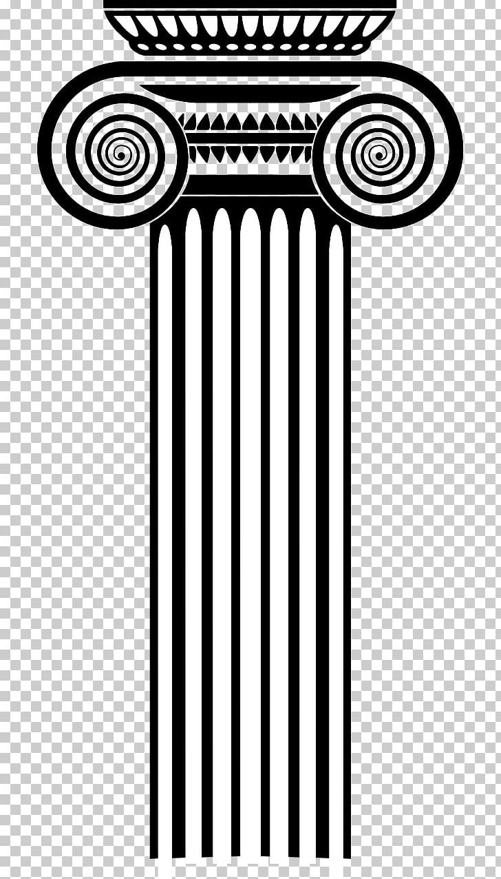 greek clipart ionic column