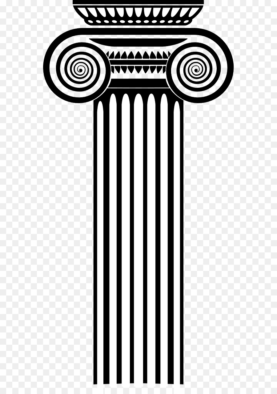 column clipart greek background