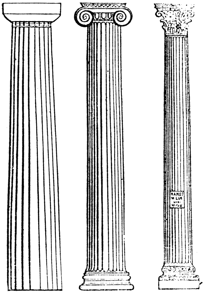 column clipart pillar