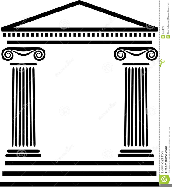 column clipart roman arch