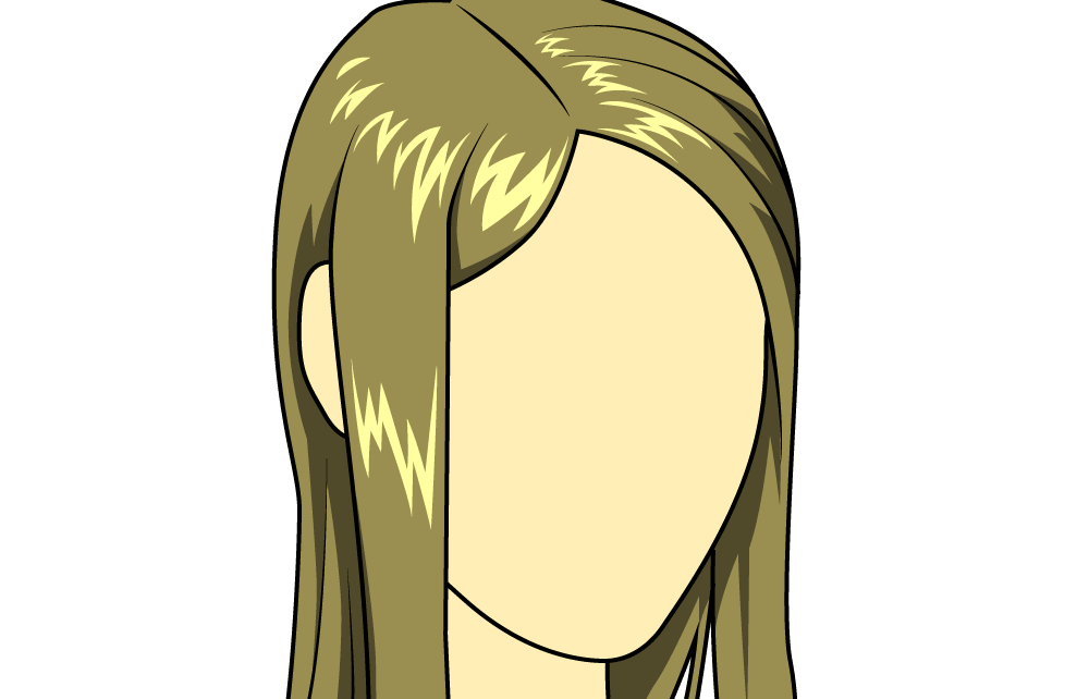 comb clipart drawn hair
