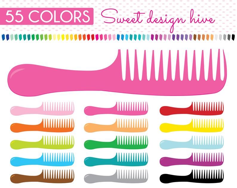 Comb clipart hair comb. Hairdresser haircomb barber commercial