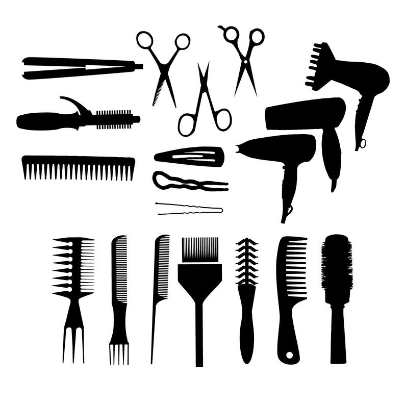 comb clipart hair salon