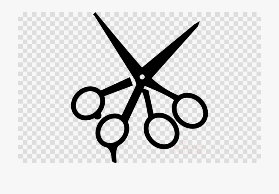 shears clipart men's salon