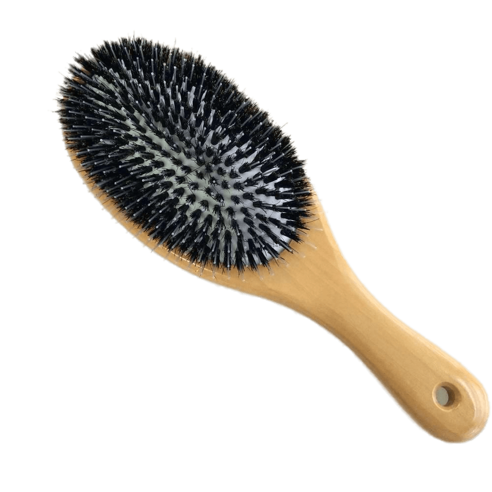 Hair brush and comb. Hairbrush clipart paddle