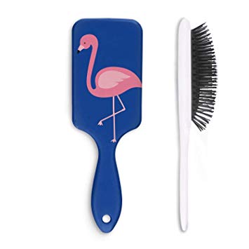 Hairbrush clipart paddle. Amazon com pink flamingo