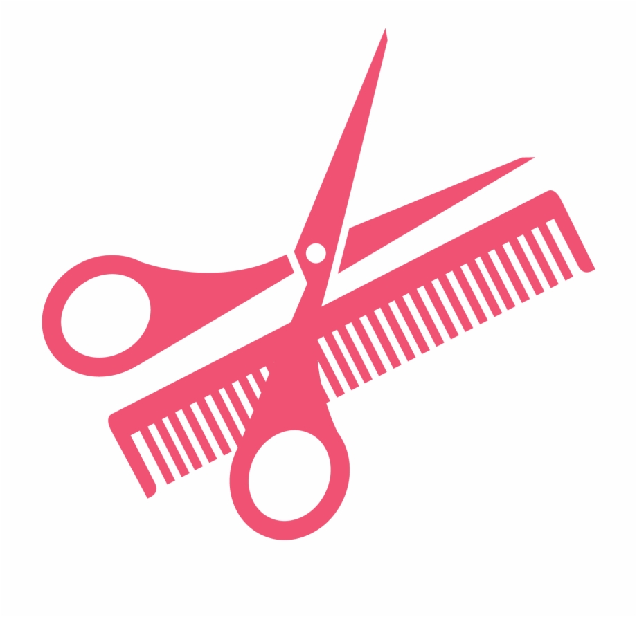 comb clipart hairdressing scissors