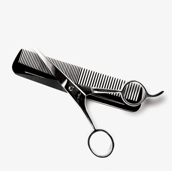 haircut clipart comb