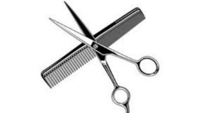 shears clipart comb