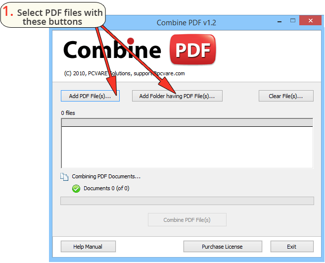 Combine pdf software merge. Combining png files