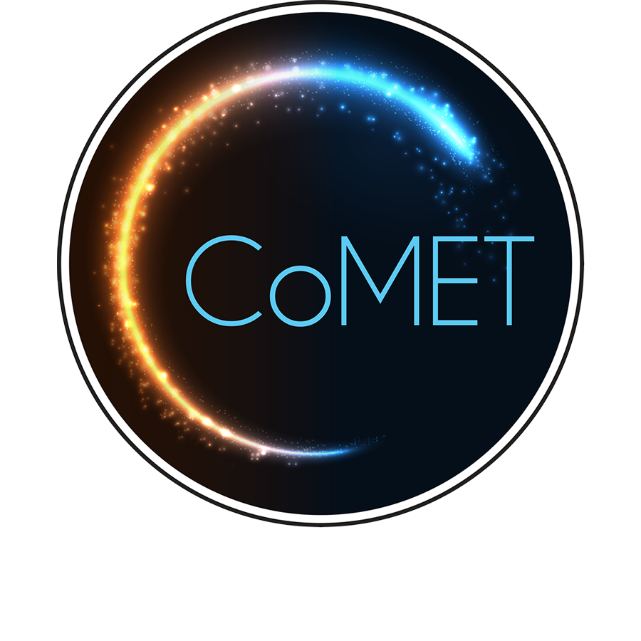 comet clipart blue comet