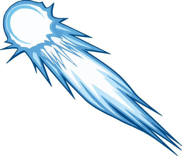 meteor clipart clear background